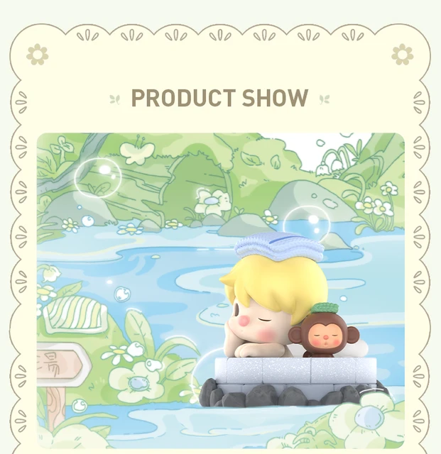 海外限定品 Pop Mart SWEET BEAN HOT SPRING Sweet Bean Hot Spring Travel Figure | Designer Figurines
