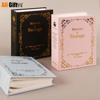 100 Pockets 6 Inch Photograph Storage Scrapbooking Picture Case Photo Album Frame for Kids Children