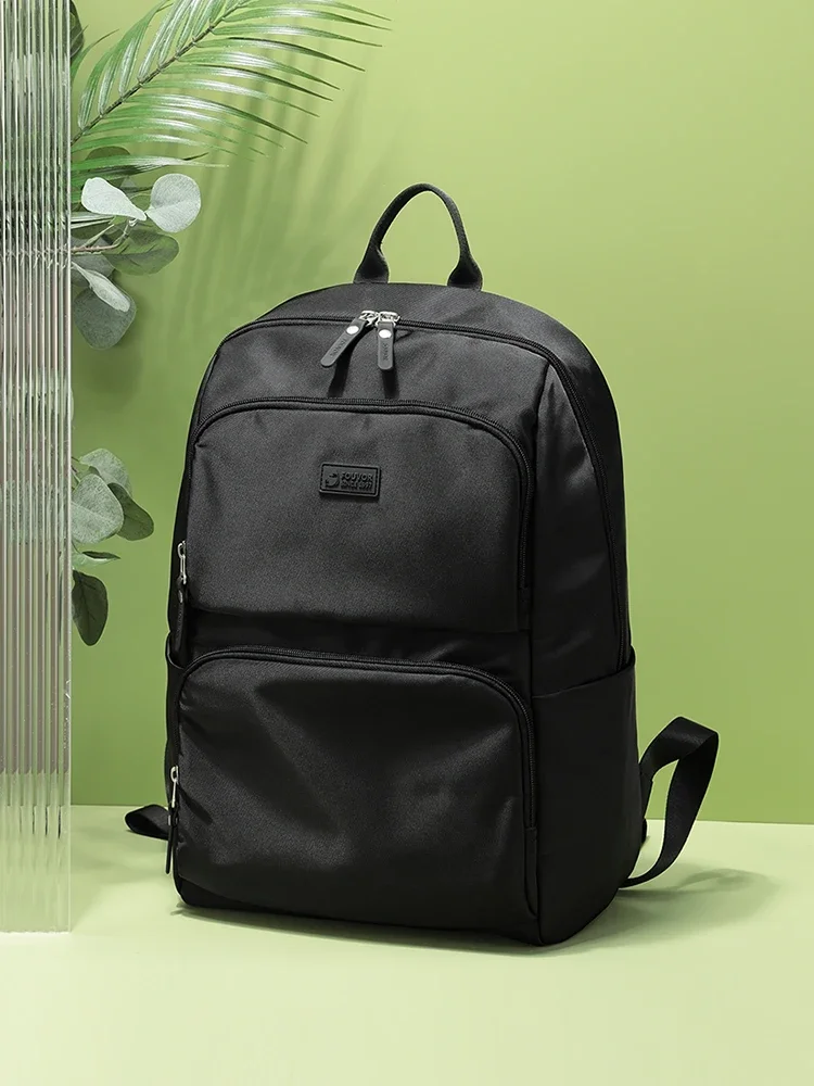 Fouvor 2024 New Fashion Women Backpack Large Capacity Casual Oxford Computer Bag Zipper Travel Canvas Bags School Bags 3013-02 4