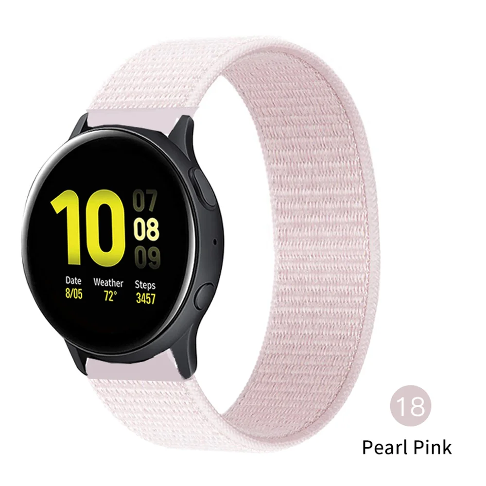 20Mm 22Mm Nylonowa Opaska Do Samsung Galaxy Watch 6 4 5 Pro 45Mm 44Mm 40Mm Klasyczna Aktywna Bransoletka 2 Correa Huawei Gt 2E 3 Pro Pasek