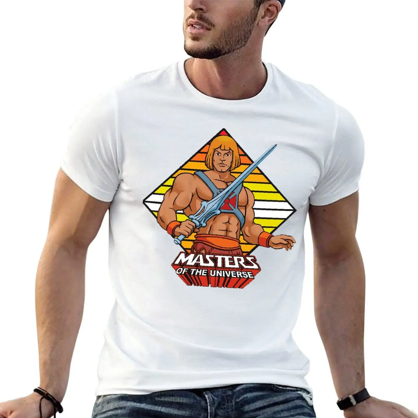 He Man Gaming Day Gift For For Sale Girocollo T-Shirt Campaign Tees Graphic Nerd Leisure Taglia Usa