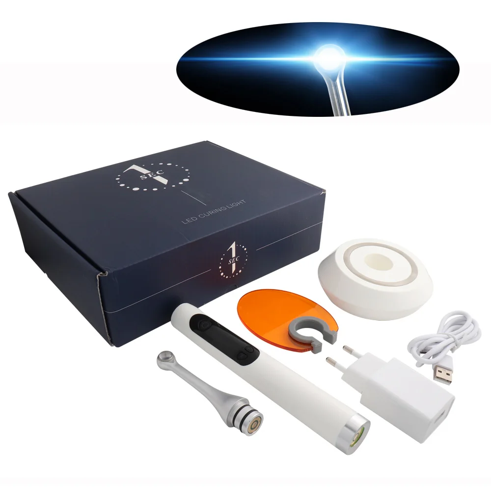 Dental Wireless Cordless LED Cure Curing Light Lamp 2500mw 5W Tool Resin  Cure KK