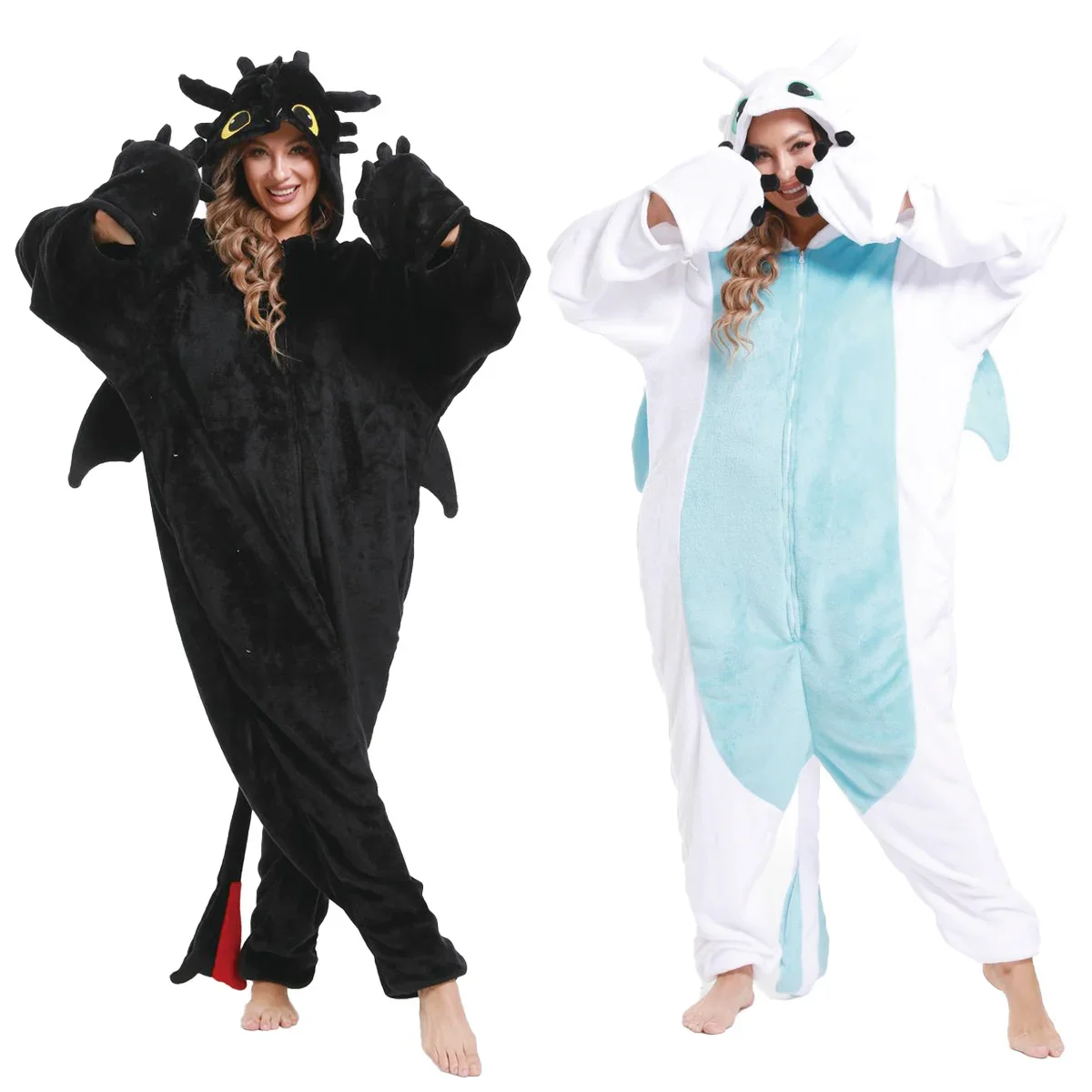 Kigurumi-Pyjama Onesie Krokmou pour Adulte, Combinaison Onesies