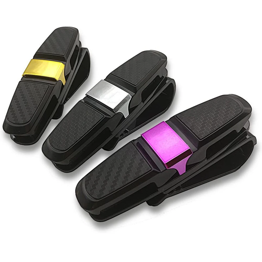 Modazon Brillenhouder voor in de auto, Zonnebrilhouder voor in de auto