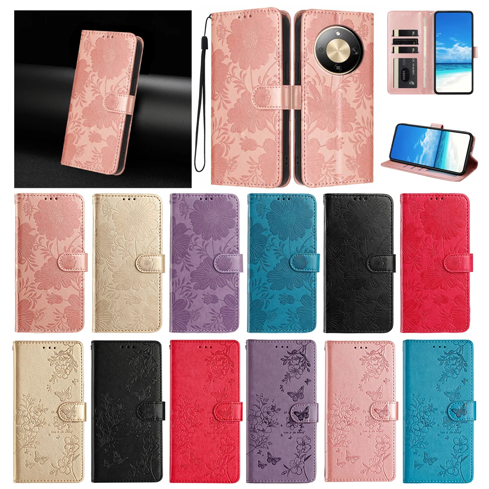Elegant Leather Wallet Phone Case with Card Storage