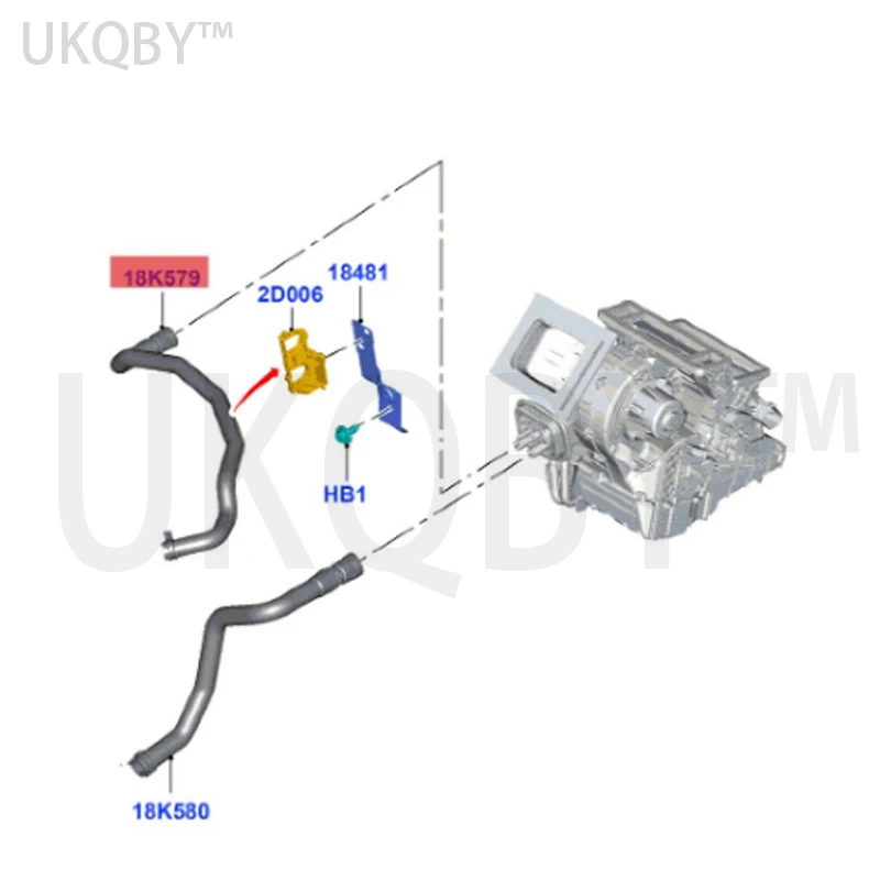 Ford Fo cus     CV6118K579VE, 15 1.0T