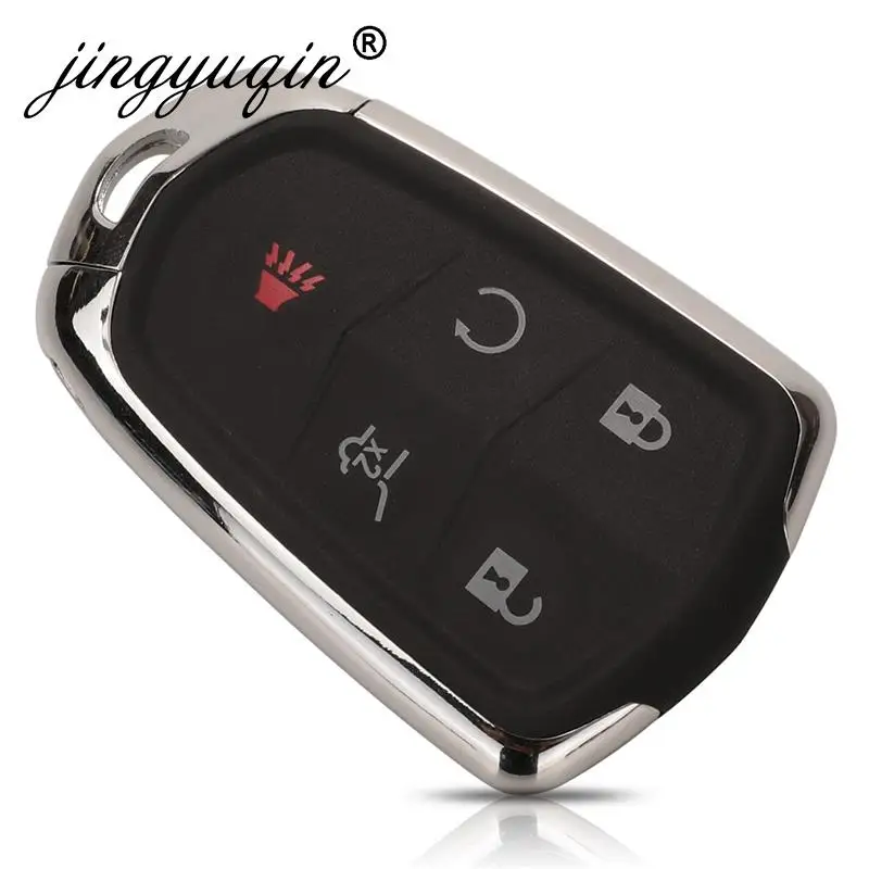 Jingyuqin-4-5-6-pulsante-Smart-Remote-Key-Fob-per-Cadillac-ESCALADE-ESCALADE-ESV-2015-2019.jpg Keyforkess 4/5/6 pulsante Smart Remote Key Fob per Cadillac ESCALADE /ESCALADE ESV 2015-2019 XTS CTS CT6 ATS HYQ2EB HYQ2AB - Jingyuqin 4 5 6 pulsante Smart Remote Key Fob per Cadillac ESCALADE ESCALADE ESV 2015 2019