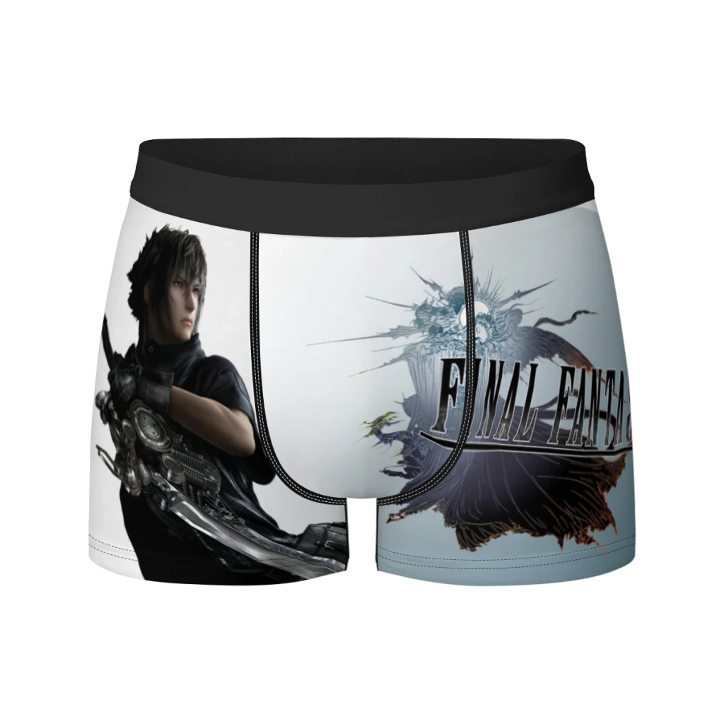 thumbnail image 1 of F-Final-Fantasy-XV Ropa interior de seda de leche para hombre Calzoncillos tipo bóxer para hombre Bragas para hombre Calzoncillos tipo bóxer cortos, 1 of 5