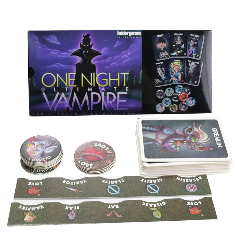 One Night Ultimate Werewolf Party Card Game – Radar Toys