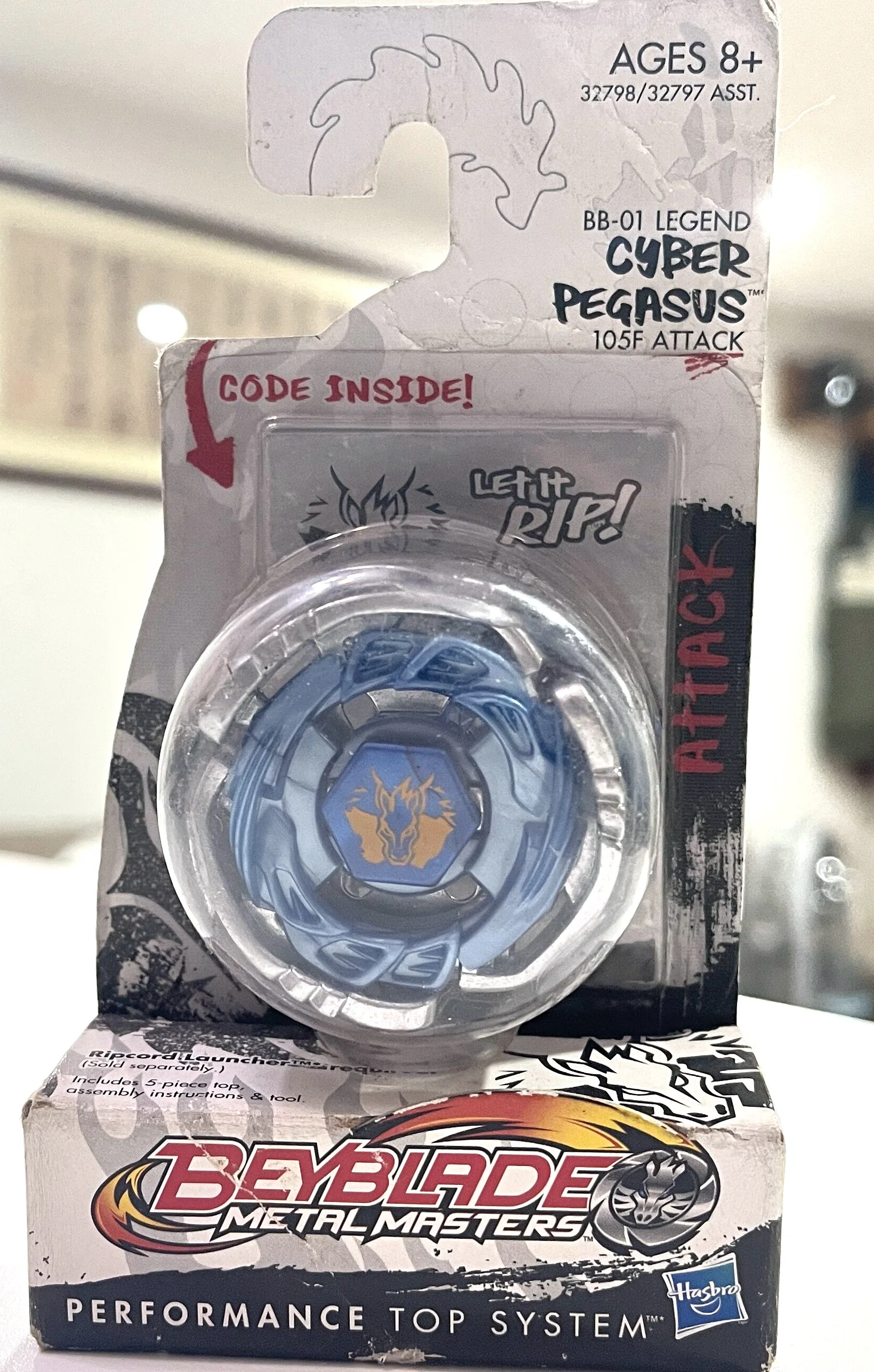 

Beyblade Metal Masters Cyber Pegasus Booster Pack BB-01