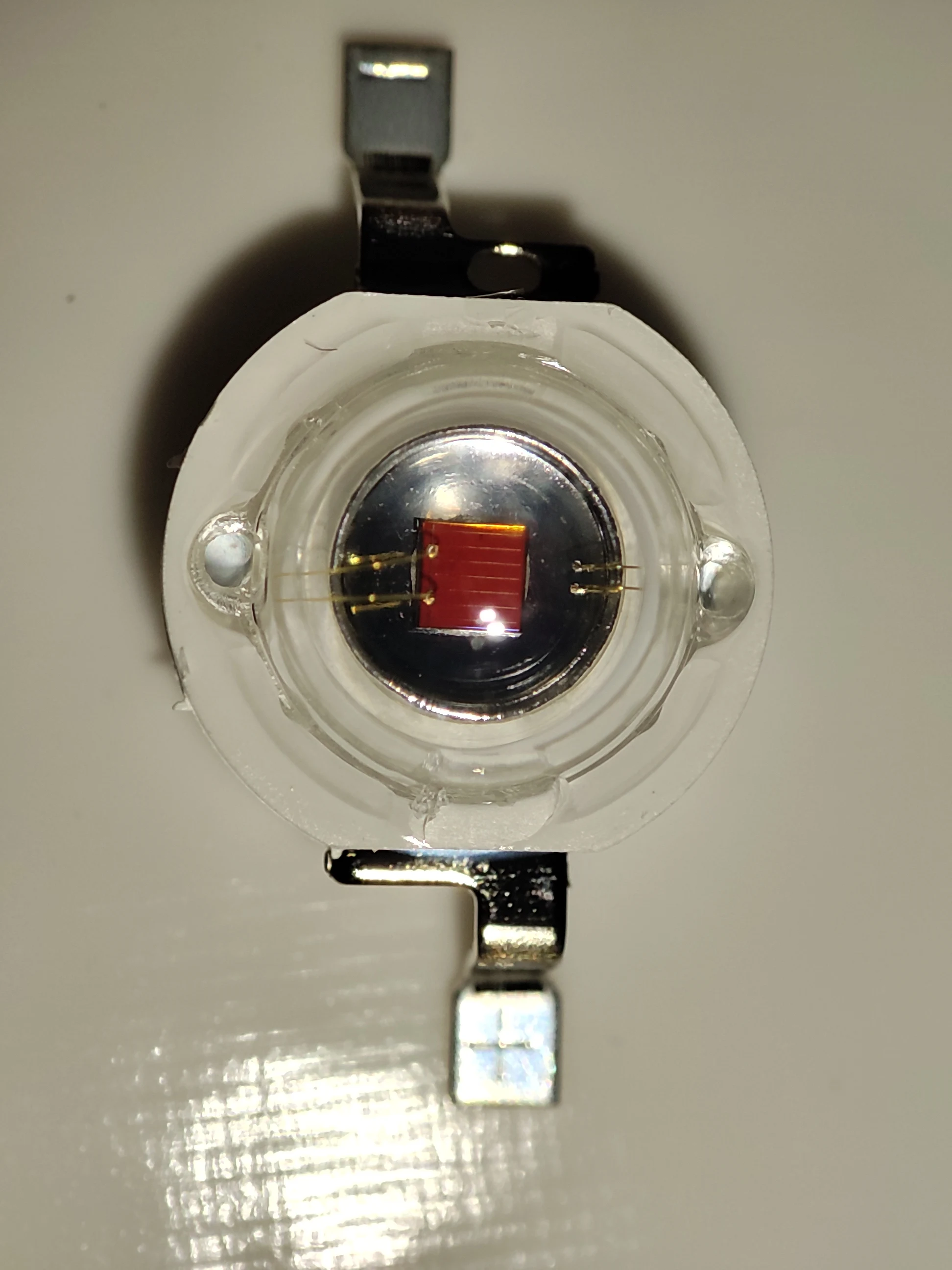 고휘도 H-FLM8HR-3W 적외선 이미터 튜브, 고출력, Pa 라이트, 적색 모방 루멘, 3W 구리 브래킷, 8mm, 로트 당 5 개