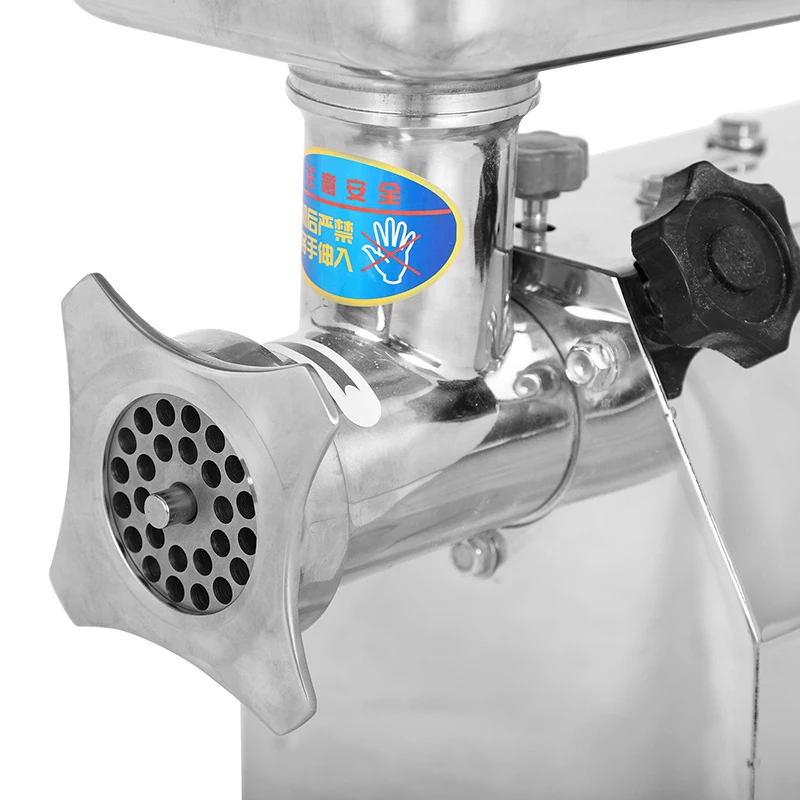 YCD-12 Heavy Duty Electric Meat Mincer Grinder Max Powerful Home Portable Sausage Stuffer Meat Mincer Food Processor 6