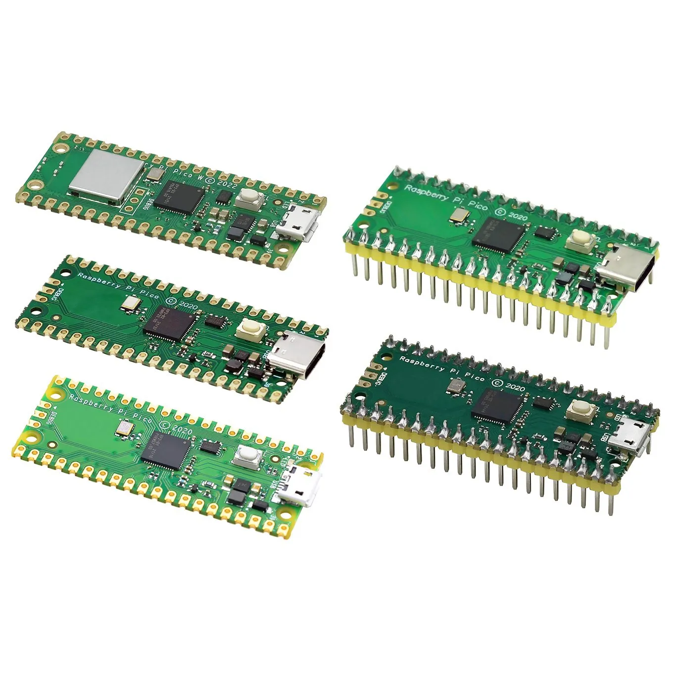 Official Raspberry Pi Pico Board RP2040 Dual-Core 264KB ARM Low-Power ...
