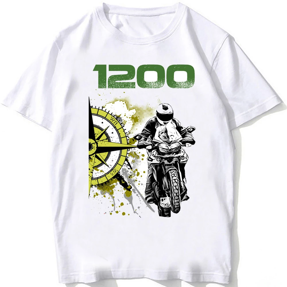 Tiger Adventure Off Road Tiger 1200 Windrose Legend T-Shirt Uomo Hip Hop Casual White Tees Tiger 800 Tiger 900 Pro Riding Tshirt