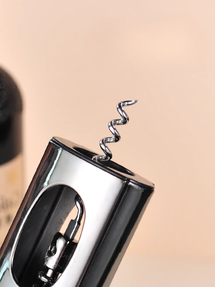Zinc Alloy Thickening Wine Bottle Opener Multi-functional Household Kitchen Gadgets Commercial Wine Bottle Opener with Handle