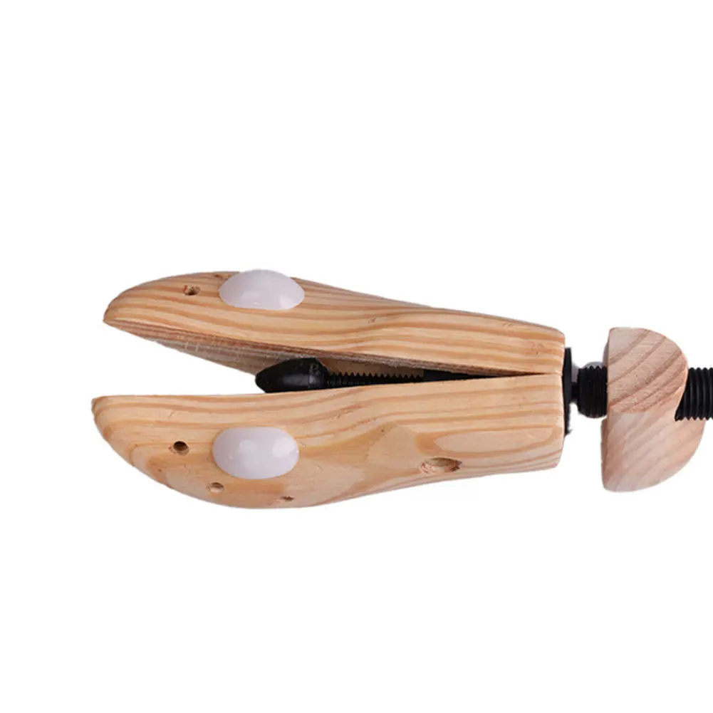 Wooden Shoe Stretcher Adjustable Length Width Shoe Trees Shoes Shaper Rack Shoe Expander for Mens and Womens Shoes 6
