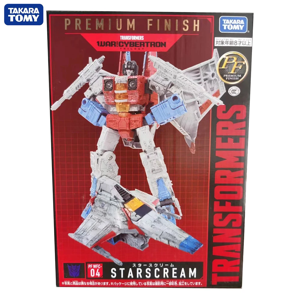 

[In Stock] TAKARA TOMY PF WFC-04 Transformers Premium Finish Starscream Exquisite Anime Action Figure Collectible Model Toys