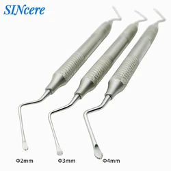 Dental Jagged Curette Professional Implant Instrument Tools Stainless Steel Periodontal Bone Curette Implant Instrument Tools