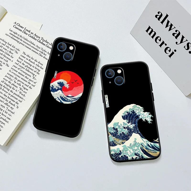Great Wave Off Kanagawa Art-Inspired Phone Case