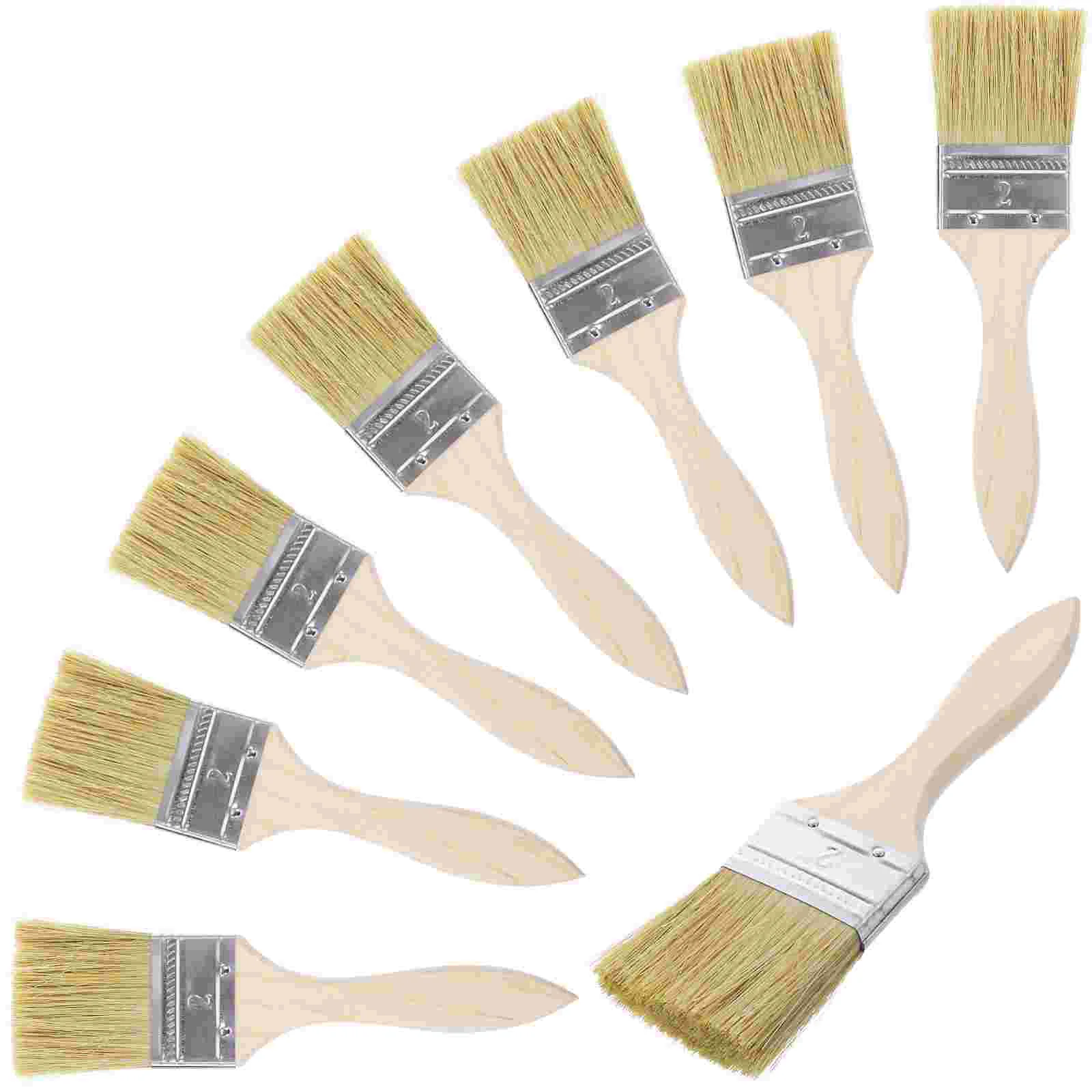 

Paint Brushes Durable Wooden Handle Bristle Premium Painting Tool Brush for Furniture Home Wall Painting