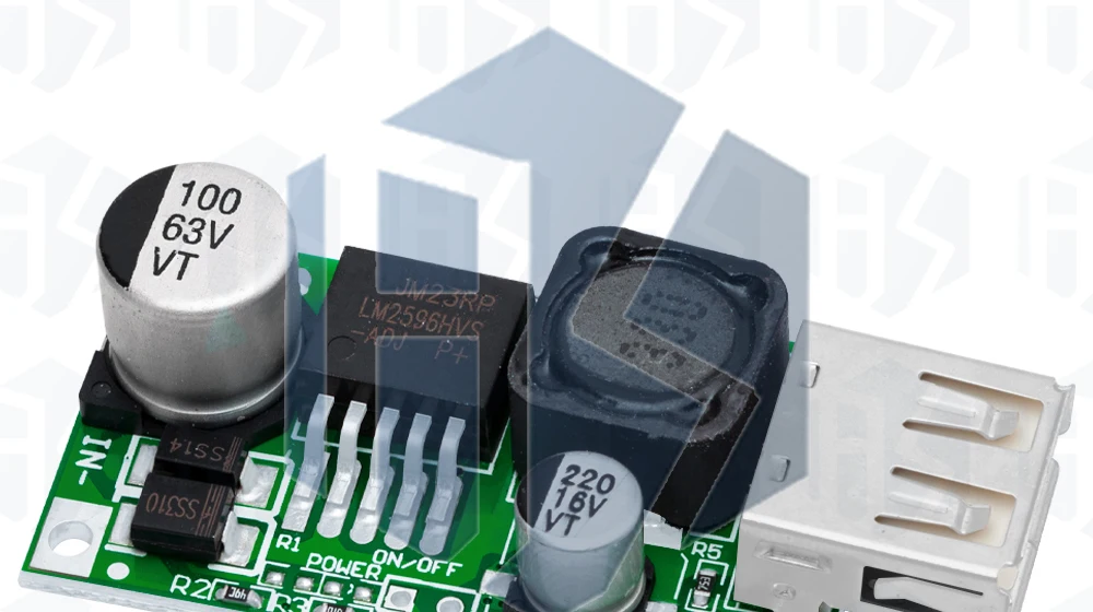 1 ~ 5PCS EGBO LM2596HV LM2596HVS 5V DC-DC Step Down Buck Converter Modul 9V 12V 24V 36V 48V zu 5V 3A USB Ladegerät Modul Bord – Detail 7
