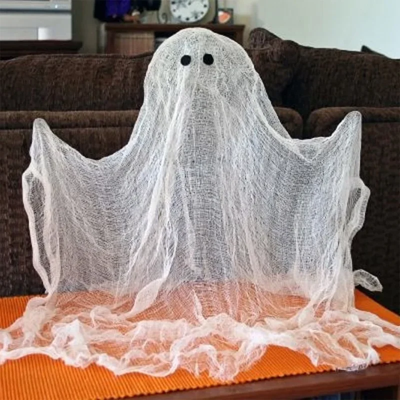 White Creepy Cloth Gothic Halloween Decoration Prop