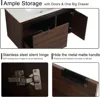 36" Floating Bathroom Vanity with Sink, 36 Inch Single Sink Wall Mounted Bathroom Vanity, with 1 Door and 1 Drawer, Basin Sink 5