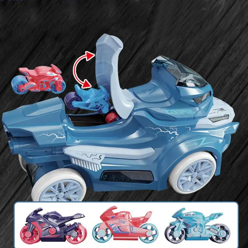 Remote Control Motorcycle 2.4GHz Wireless RC Motorcycle Stunt Car Toys Kids Motorcycle Toy RC Dirt Bikes With Sound And Light 2
