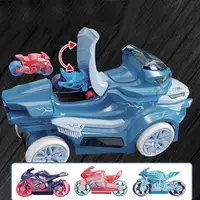Remote Control Motorcycle 2.4GHz Wireless RC Motorcycle Stunt Car Toys Kids Motorcycle Toy RC Dirt Bikes With Sound And Light 2