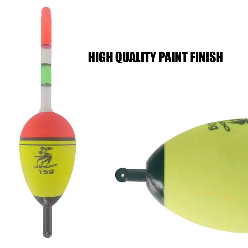 EVA Luminous Fishing Float 1PC 10g-100g Long Vertical Night Lighting Fishing Floats Bobber Long Casting Striking Floats