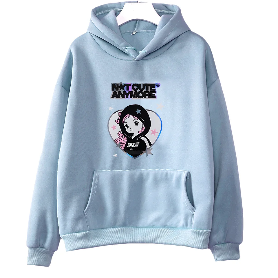 Korea Kpop ILLIT Band Hoodies ILLIT Not Cute Anymore Print