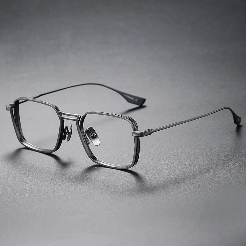 

Pure Titanium Glasses Frame for Men Prescription Eyeglasses frames Women 2022 Vintage Myopia Optical male Eyewear