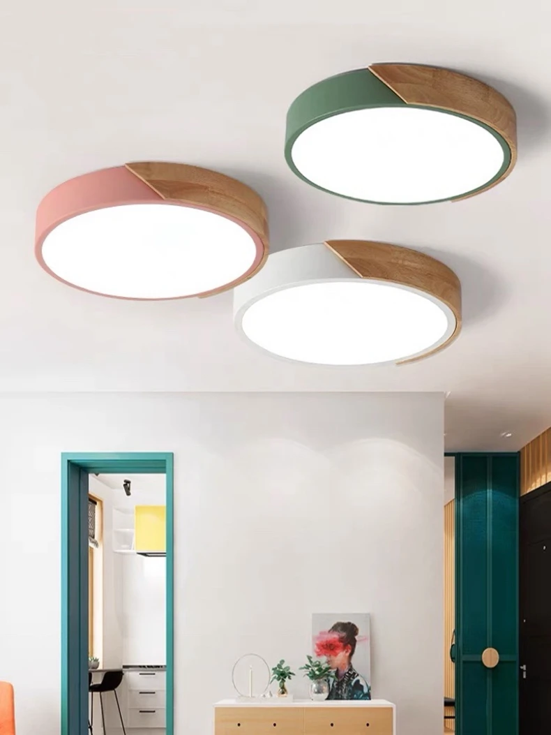 Description Picture 2 of itemLed ceiling light living room bedroom chandelier modern ceiling lamp Kitchen corridor balcony kid's room light Surface Mounted