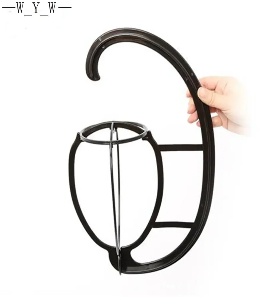 Wig Stand Portable Wig Hanger Salon Barber Hanging Hats Holder Dryer Display