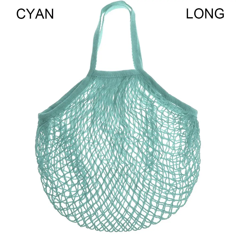 Eco-Friendly Reusable Cotton Mesh Tote Бag - Sustainable Woven Shopping & Storage Tote