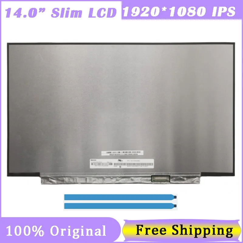 LCDBros Screen Replacement For Lenovo FRU 02DC314 Sd10r26719 N140hgaea1 Revc1 Fhd 1920x1080 Ips Lcd Led Display With Tools