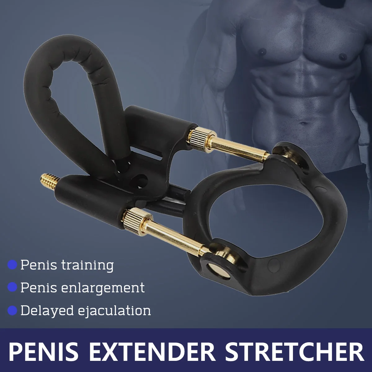 Penis Extender Adjustable Penis Stretcher Kit Enlargement Traction Device Enlarger Sex Toys For Men Trainer