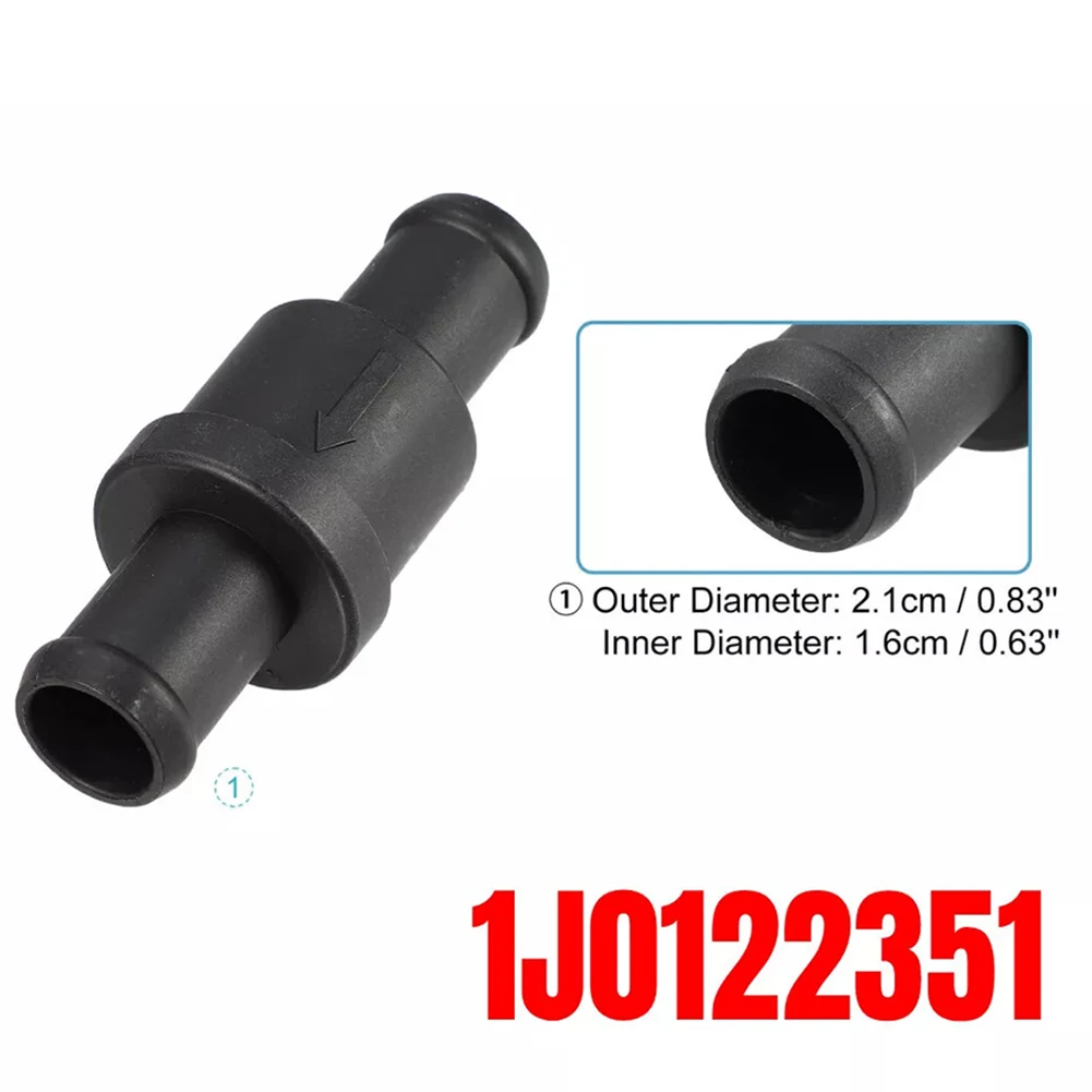 Car Engine Coolant Hose Connector Engine Coolant Check Valve 1J0122351 For GOLF MK4 For PASSAT B6 A3 Passat