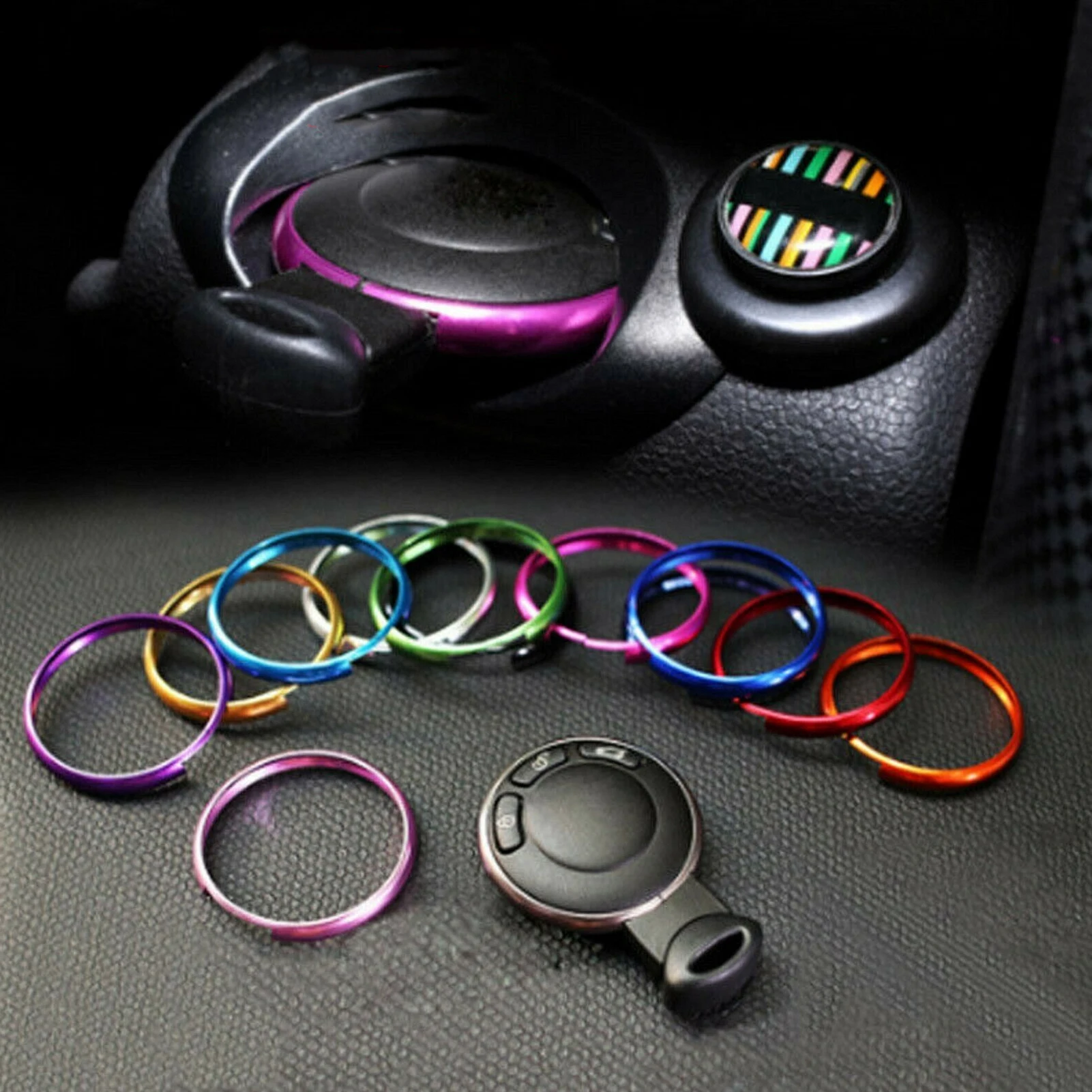 Key Fob Replacement Remote Aluminum Alloy For MINI Cooper R55 R56 R57 R58 R59 R60 2008-on
