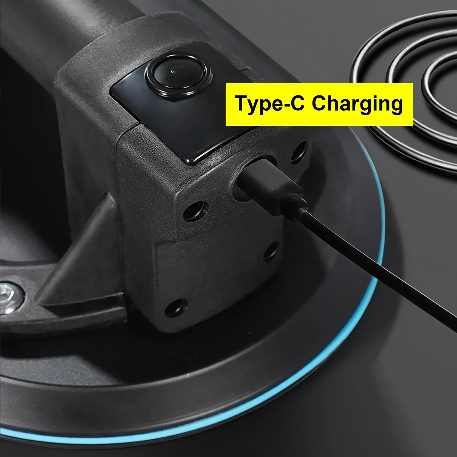 200kg Load Industrial Grade Electric Vacuum Suction Cup Heavy Lifter Granite Glass Tile Suckers Lifting Tool 1800mah Battery