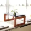 Flodable Wooden Folding Coffee Table Laptop Low Tea Table Tea Picnic Table 3