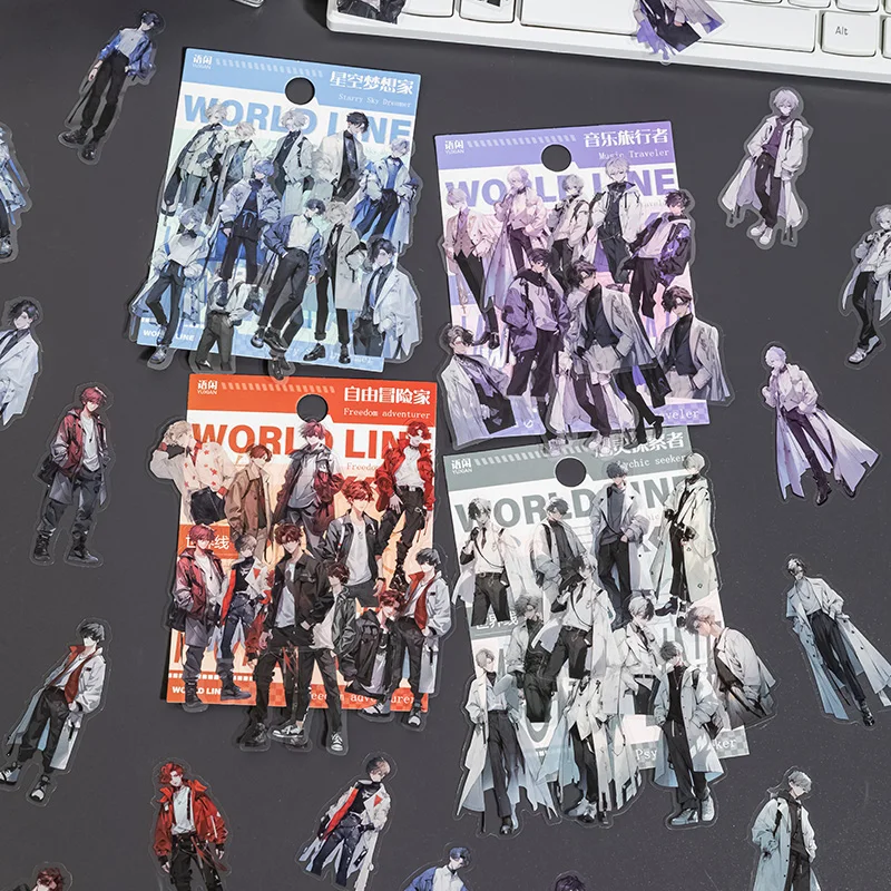 8 упаковок/партия, наклейки для домашних животных