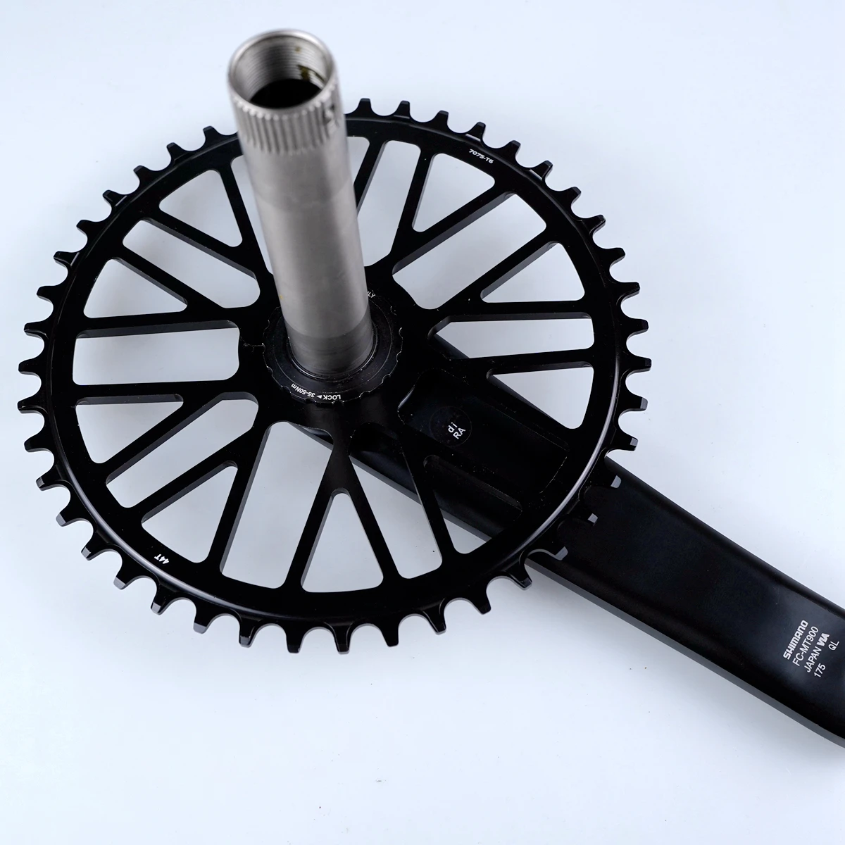 Zレースグラベル/mtbチェーンリング,40t 42t 44t,shimano m9100