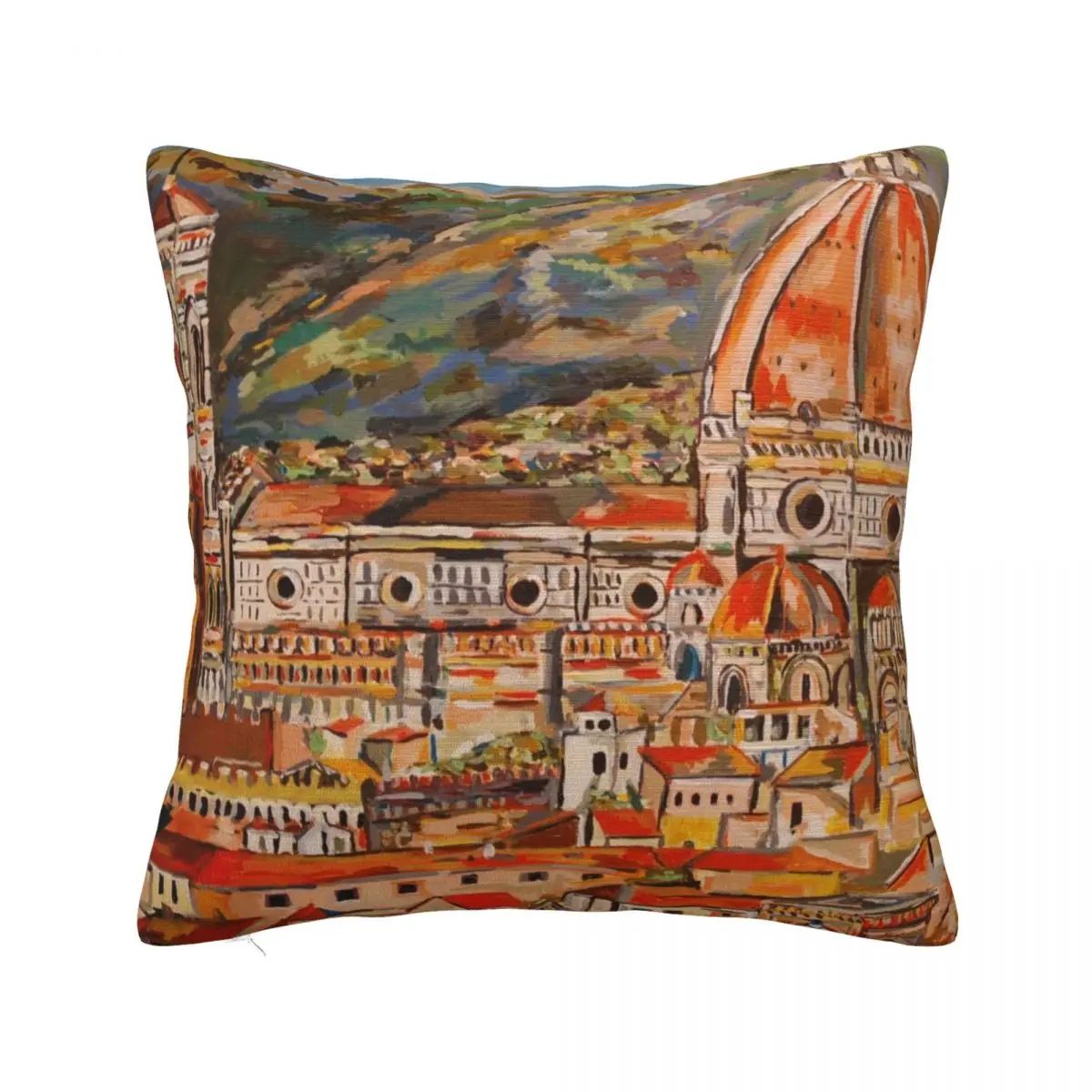 

City of Florence Landscape Throw Pillow Cushion Cover For Sofa Luxury Pillow Case Cushions Home Decor Pillow Case