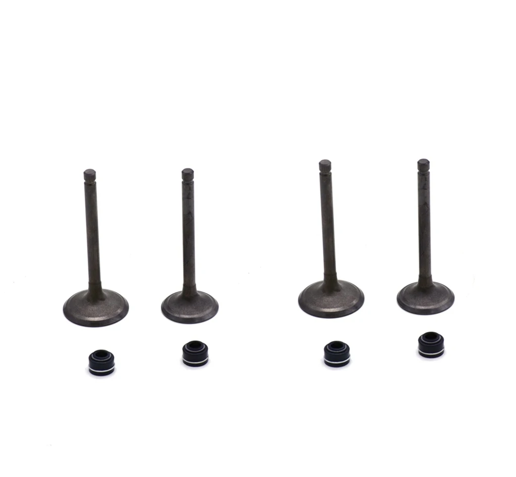 Motorcycle Valve klr650 Valve Exhaust Intake for kawasaki klr650 2008 Motorcycle Parts Seal 650cc Accessories