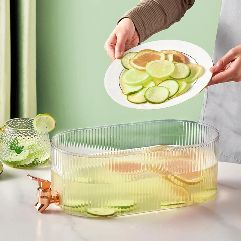 زجاجة ماء بارد، إبريق شاي، موزع مياه، وعاء عصير، علبة ثلاجة بلاستيكية للمشروبات