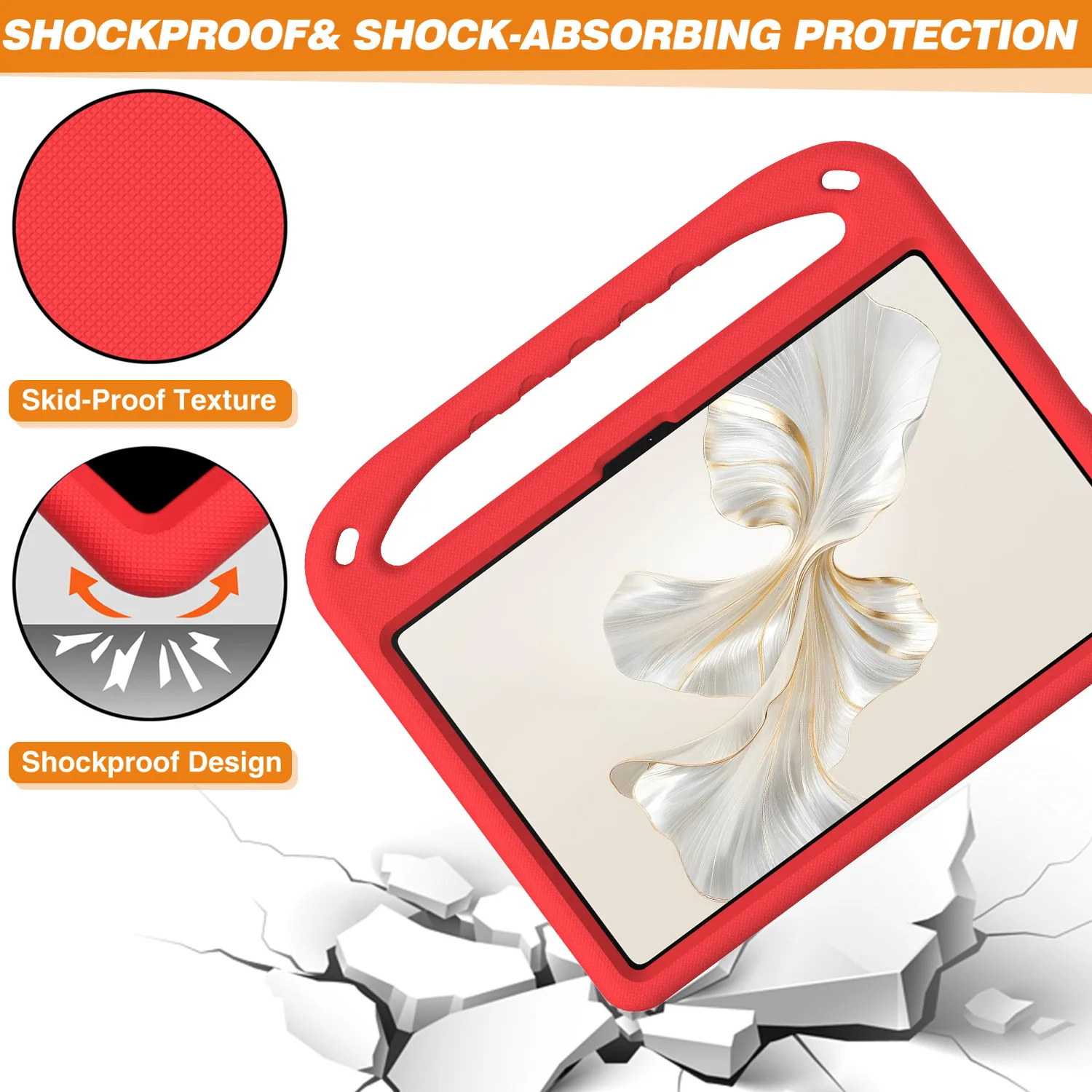 Für Honor Pad 9/Pad 10 12,1" Tablet Sturzsichere Schutzhülle – Detail 22
