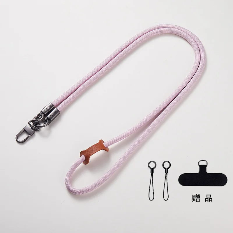 Universal Anti-Lost Woven Rope Phone Lanyard with Detachable Crossbody Neck Strap