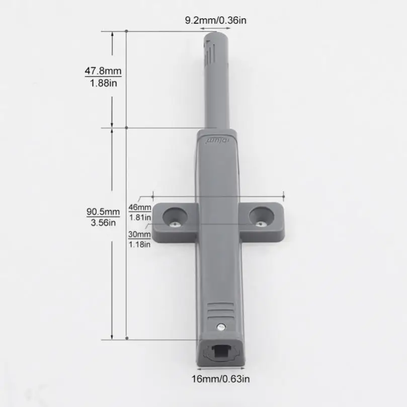 4 Pieces Extended Aircraft Wing Heavy-Duty Door Drawer Press Type Cabinet Door Wardrobe Rebound Wardrobe Heavy Rebound Device