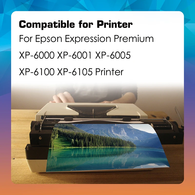 202XL T02G1 T02H1 1SET 5PSC Compatible Ink Cartridge For Epson Expression Premium XP6000 XP6005 XP6100 XP6105 printer supplies ink cartridge inkjet ink cartridge